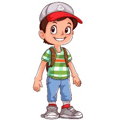 boy wearing cap